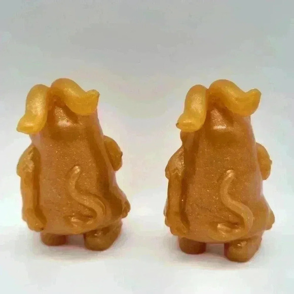 TWO YOWIE Boof Guardian Baby Animals Collection 2.25" Toy Orange Sparkle Figure - Picture 2 of 6